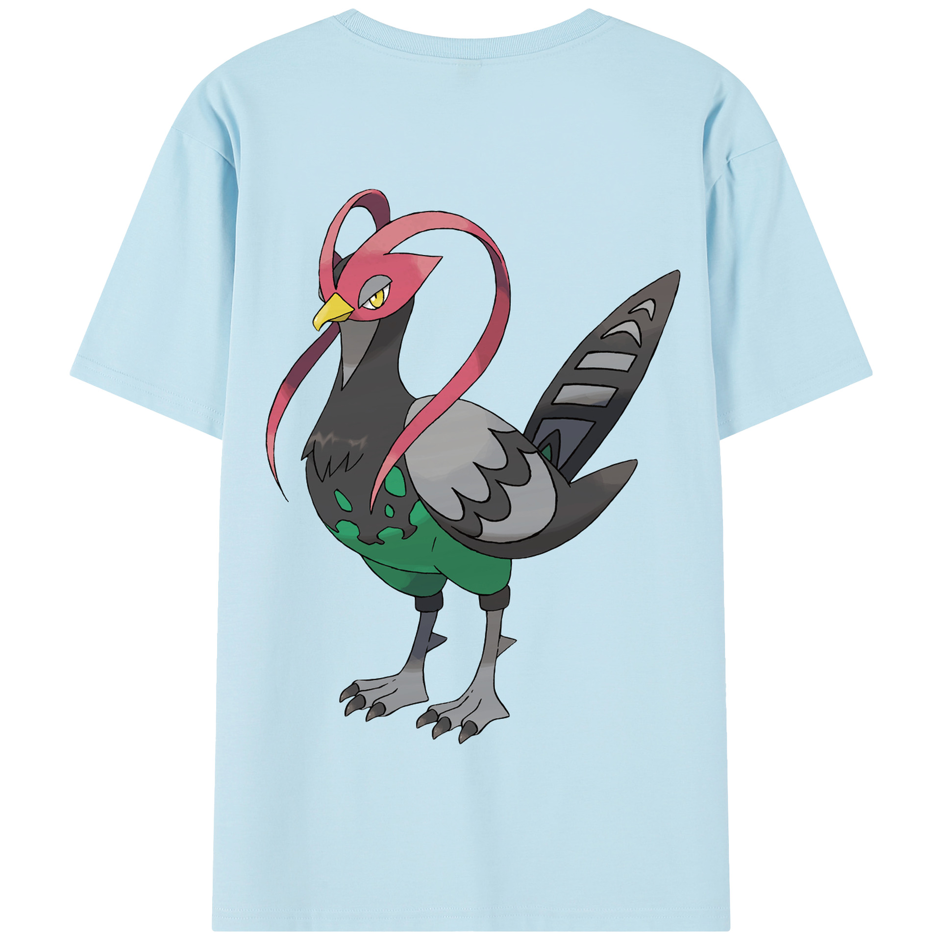 （画像用） ポケットモンスター Pokémon 綿100％半袖Tシャツ（背面プリント）